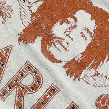 Een foto van een Bob Marley T-Shirt