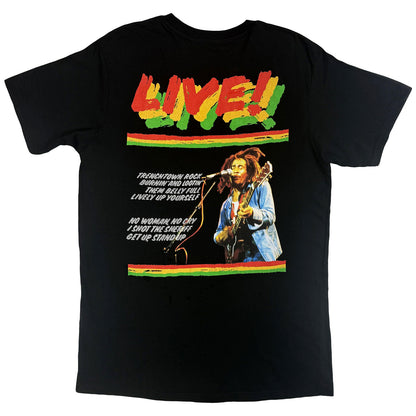 Een foto van een Bob Marley T-Shirt