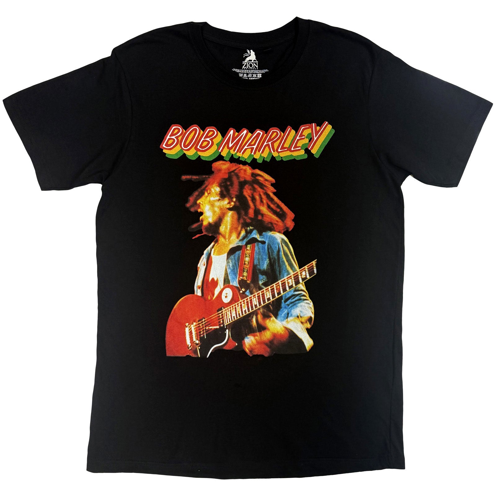 Een foto van een Bob Marley T-Shirt