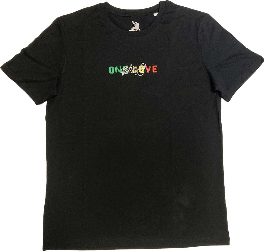 Een foto van een Bob Marley T-Shirt