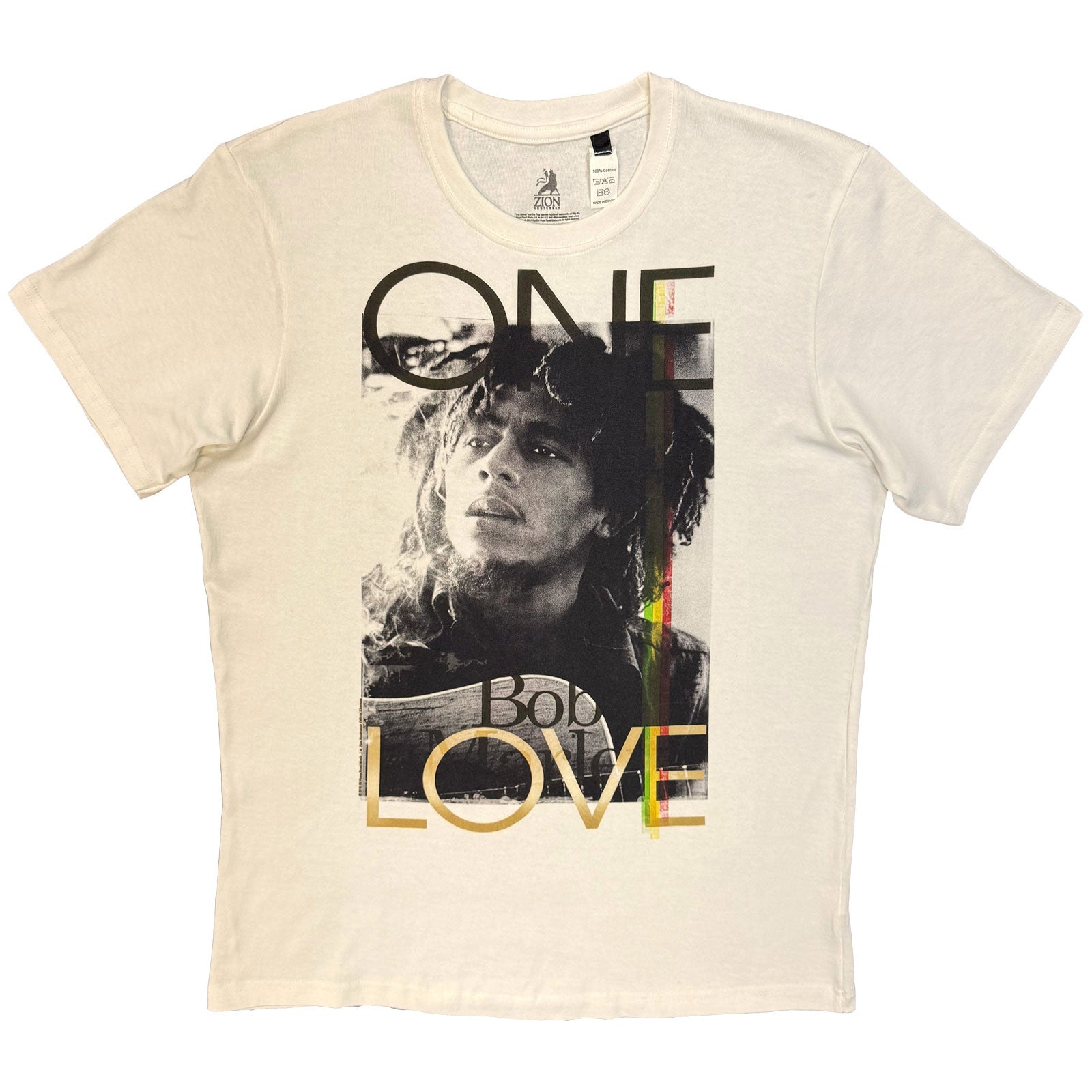 Een foto van een Bob Marley T-Shirt