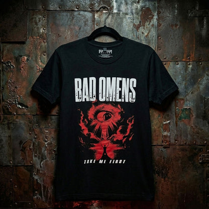 Een foto van een Bad Omens T-Shirt