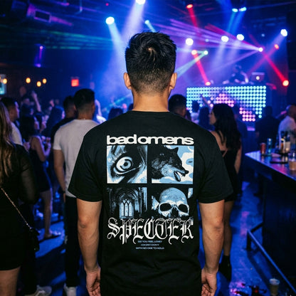Een foto van een Bad Omens T-Shirt