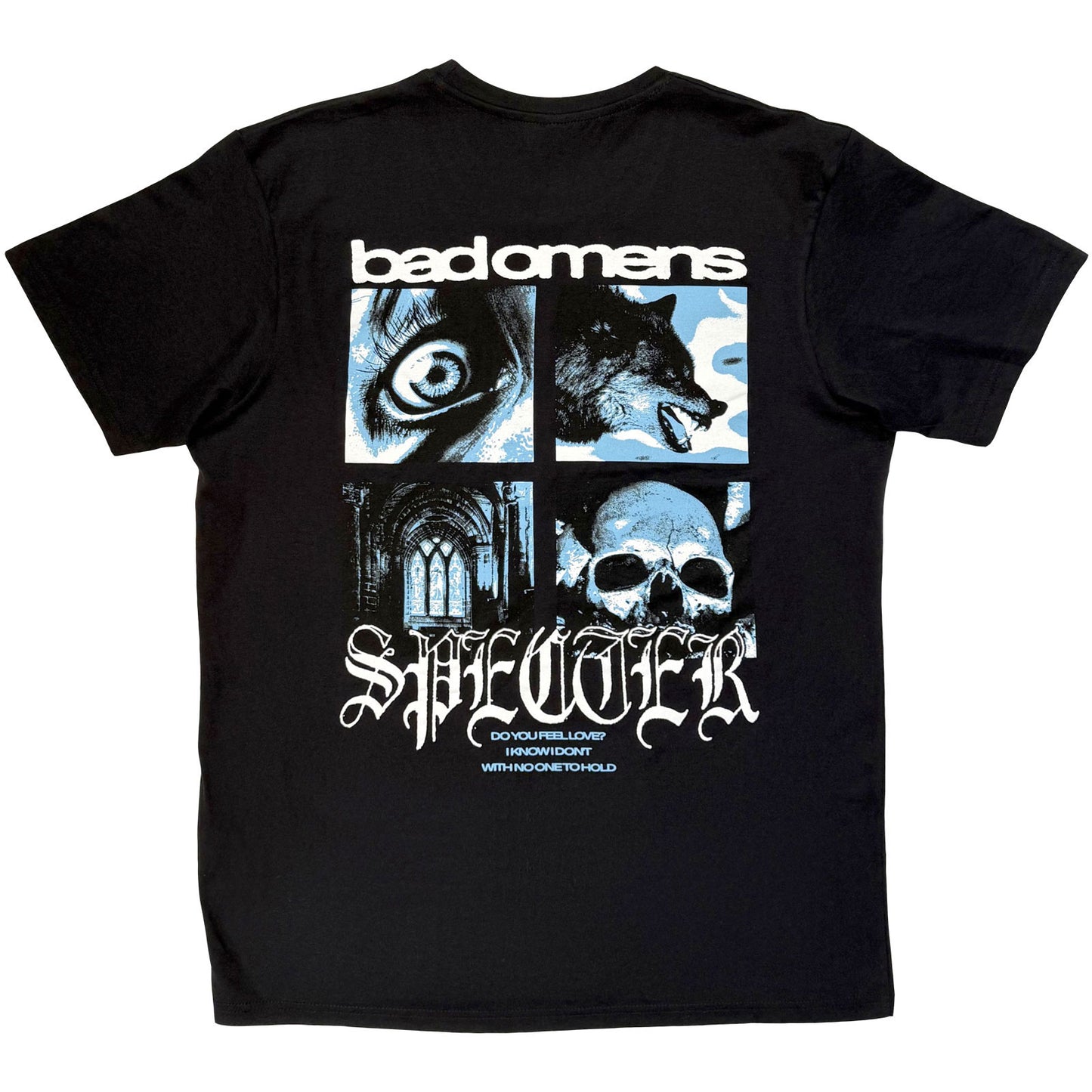 Een foto van een Bad Omens T-Shirt
