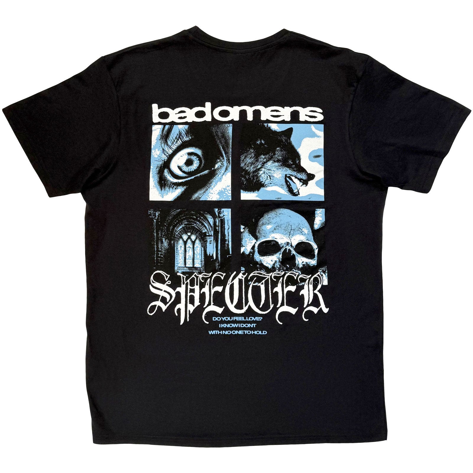 Een foto van een Bad Omens T-Shirt