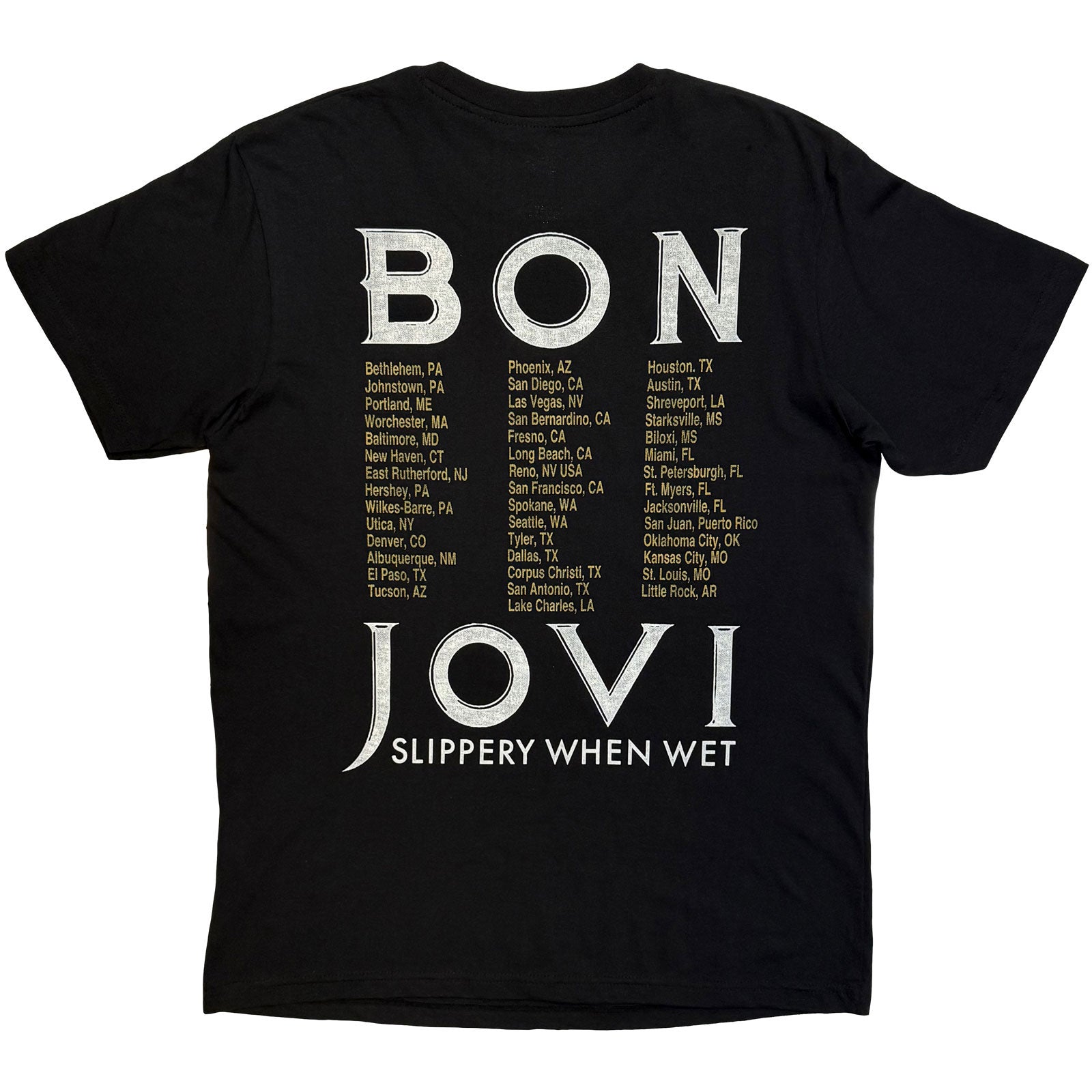 Een foto van een Bon Jovi T-Shirt