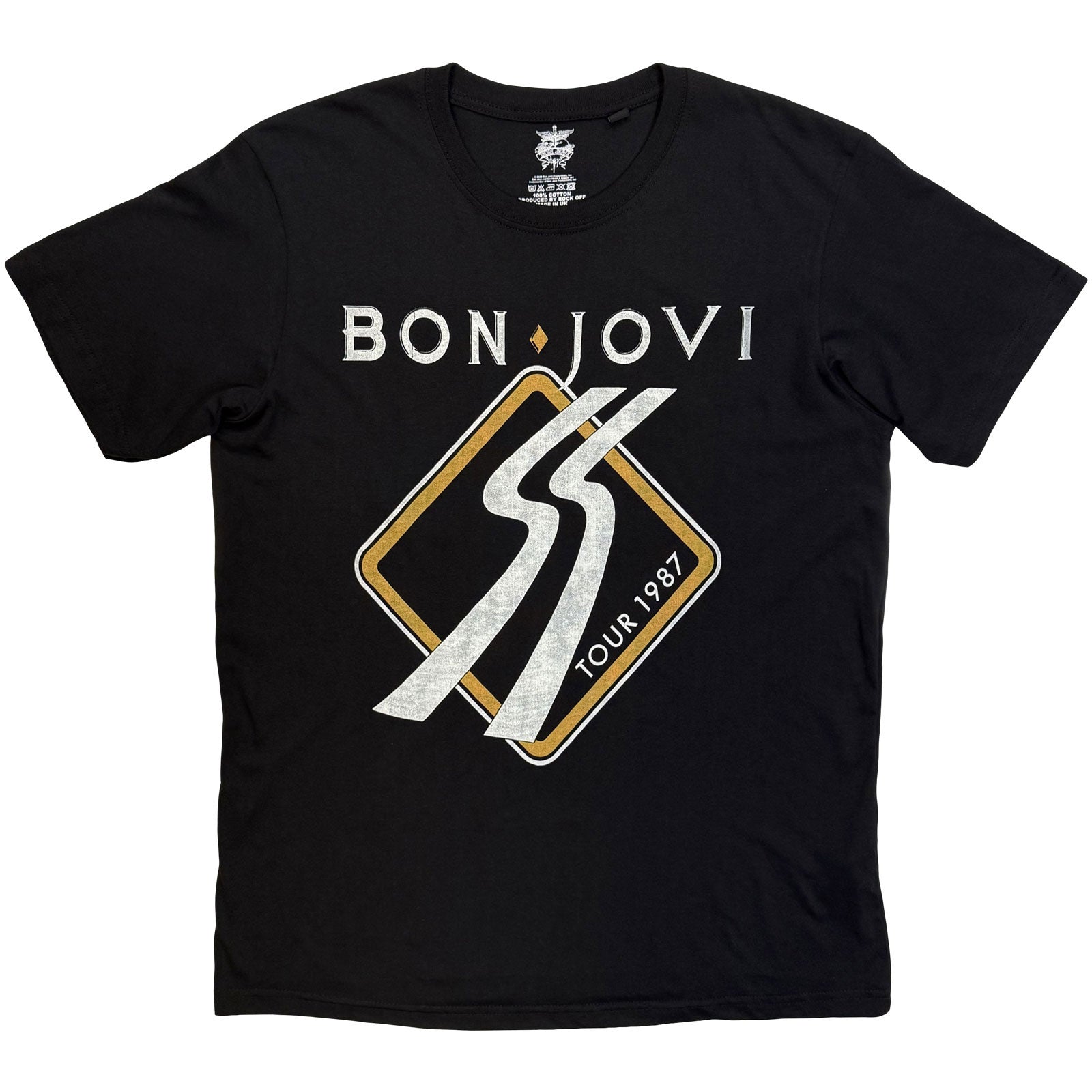 Een foto van een Bon Jovi T-Shirt