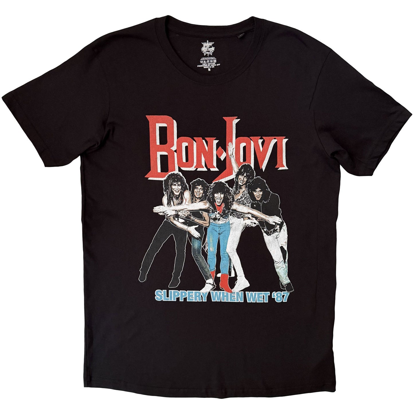 Een foto van een Bon Jovi T-Shirt