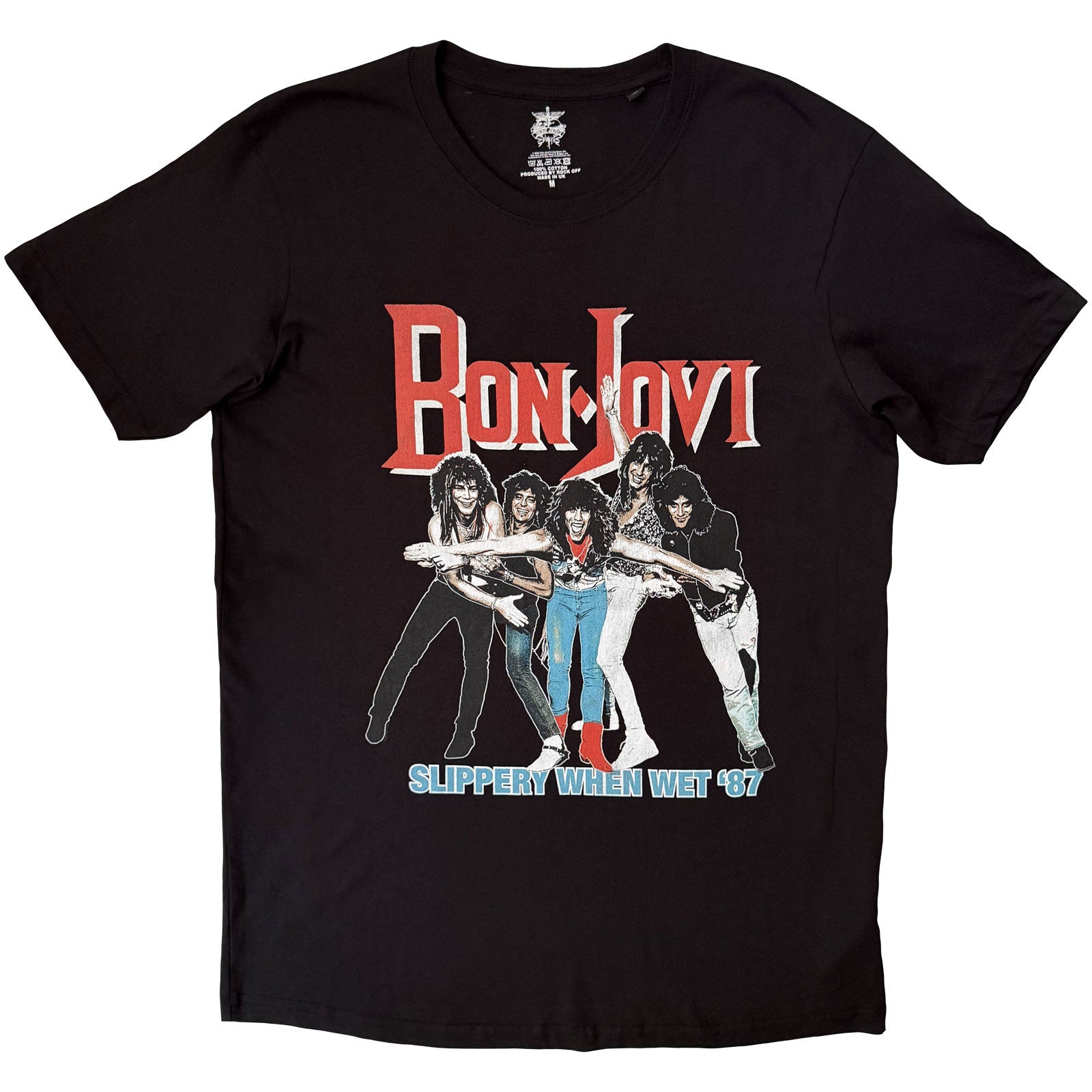 Een foto van een Bon Jovi T-Shirt