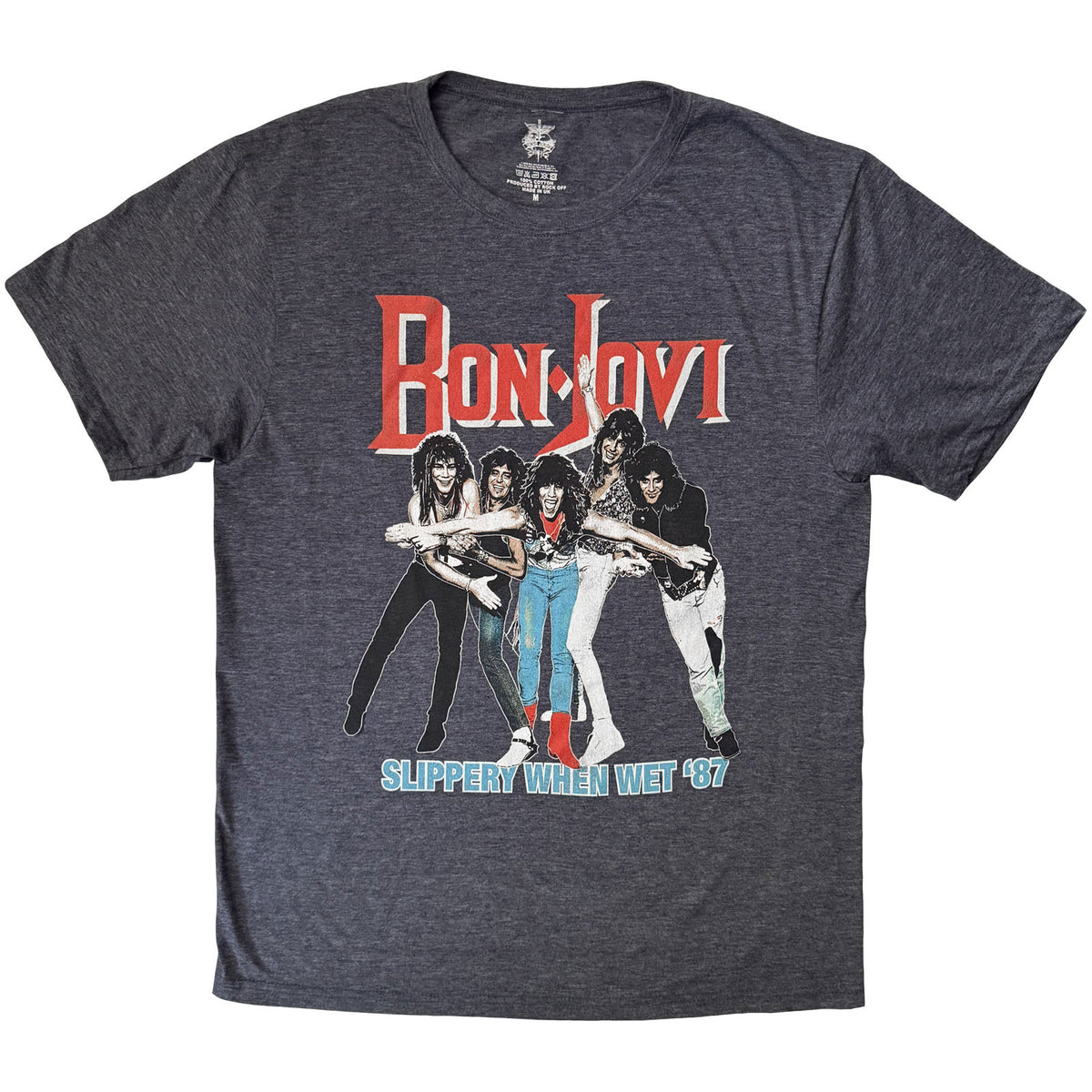 Een foto van een Bon Jovi T-Shirt