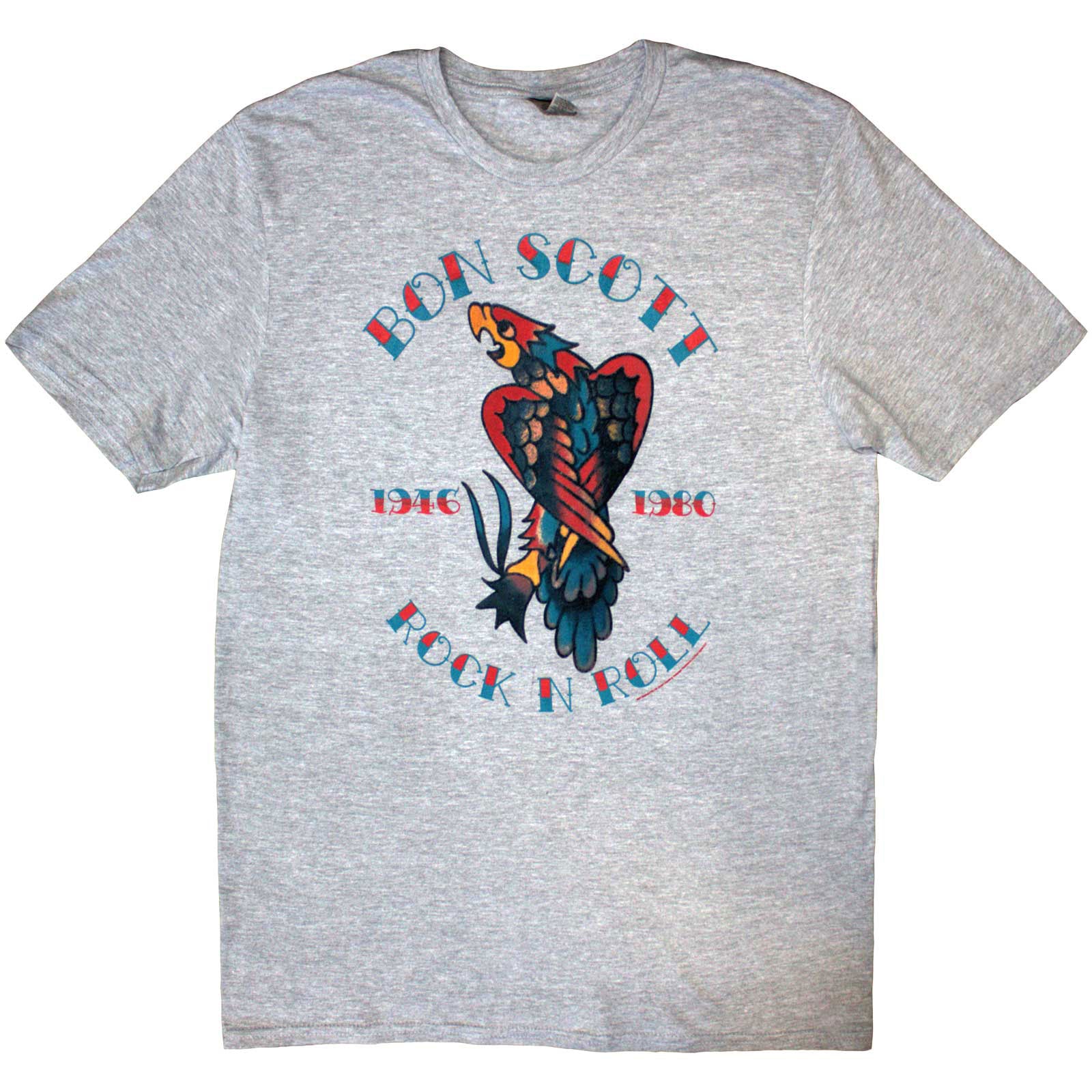 Een foto van een Bon Scott T-Shirt