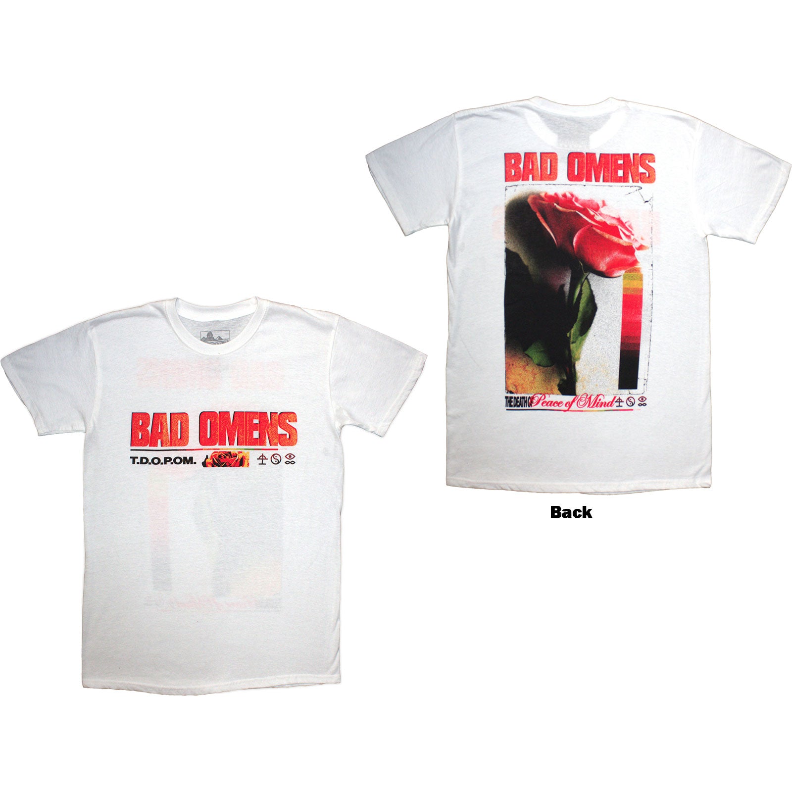 Een foto van een Bad Omens T-Shirt