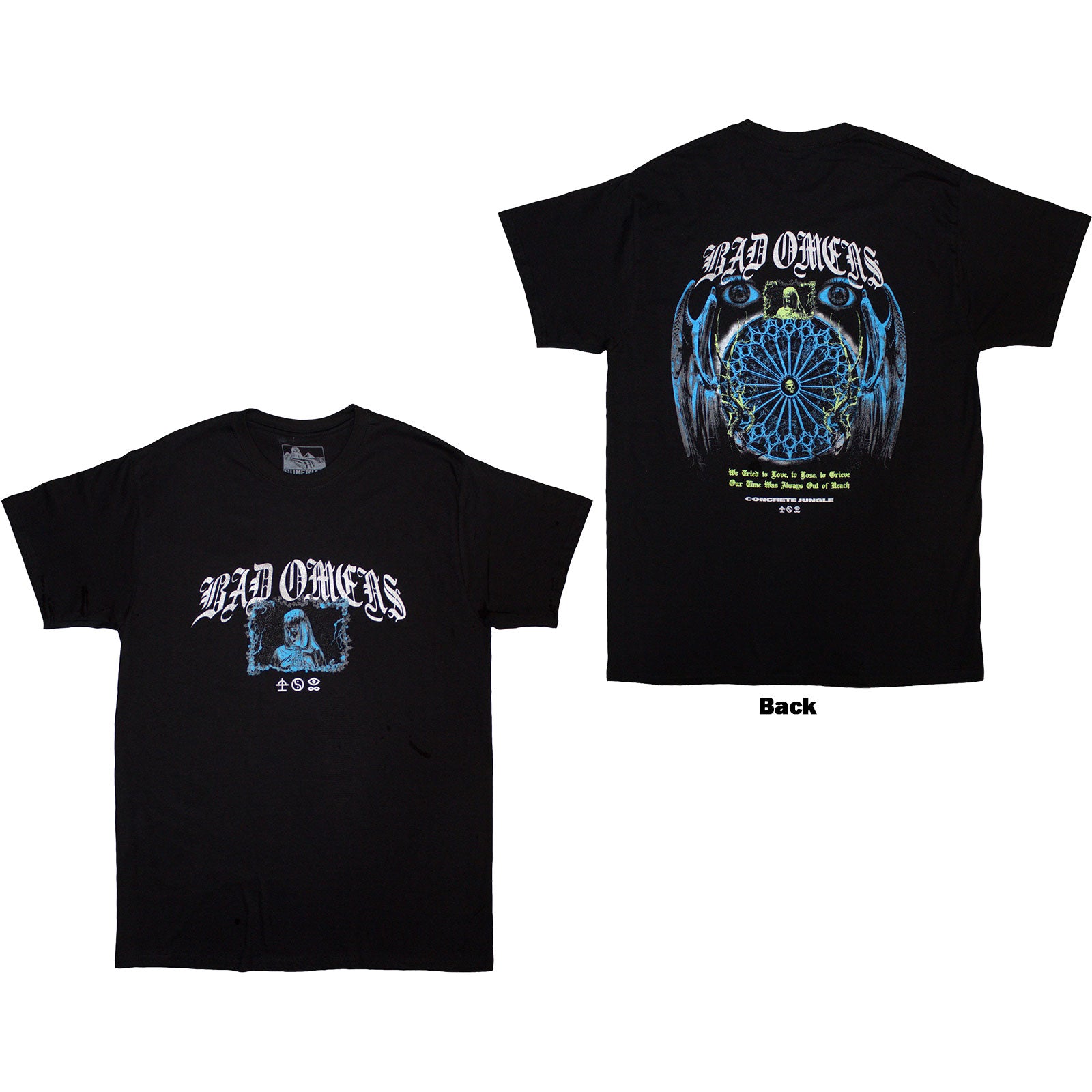 Een foto van een Bad Omens T-Shirt