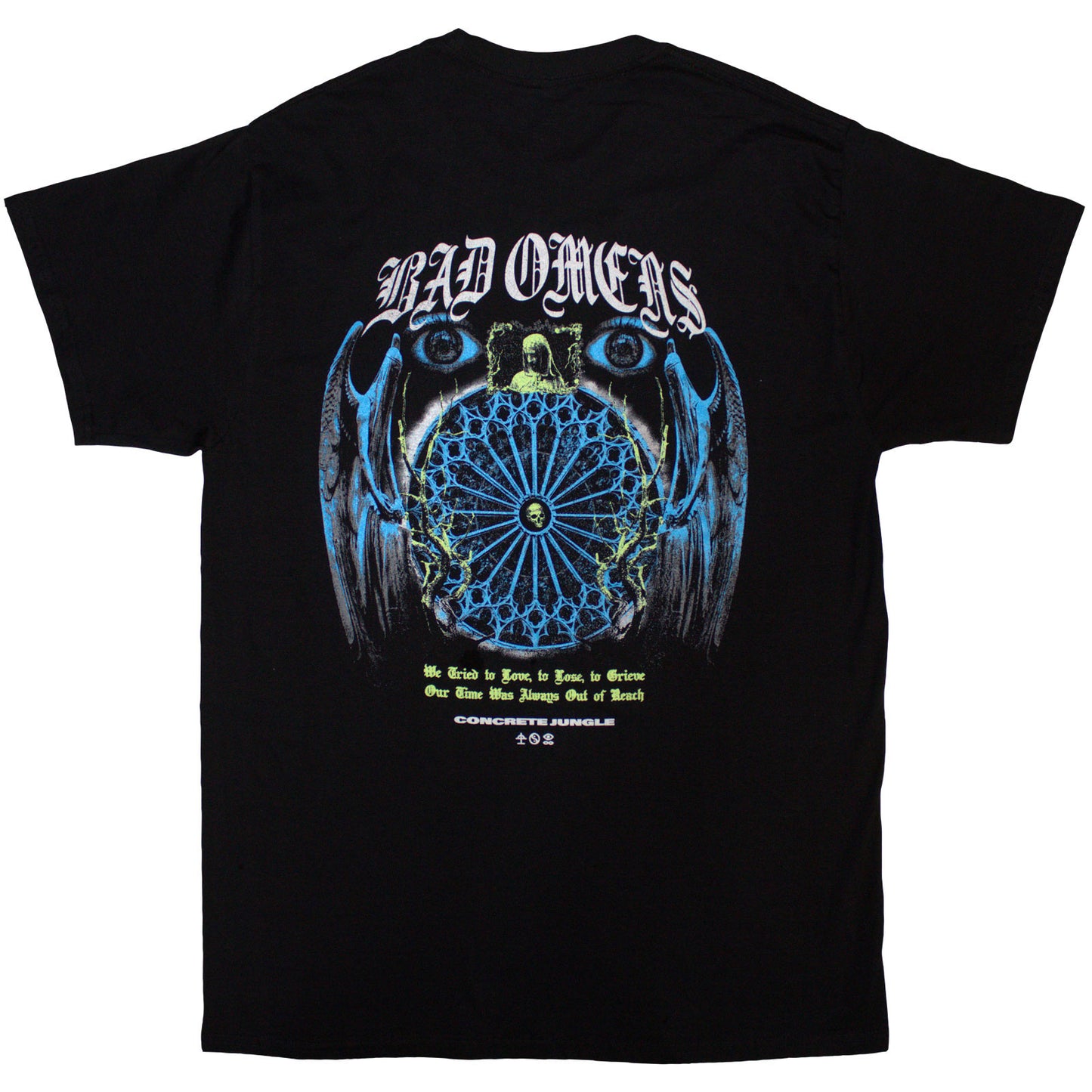 Een foto van een Bad Omens T-Shirt