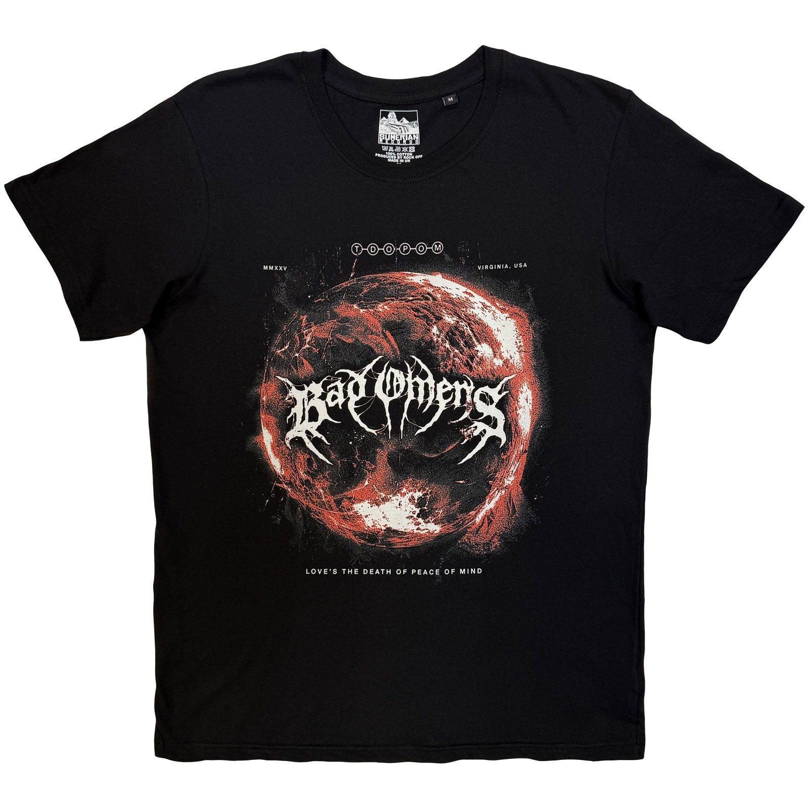 Een foto van een Bad Omens T-Shirt