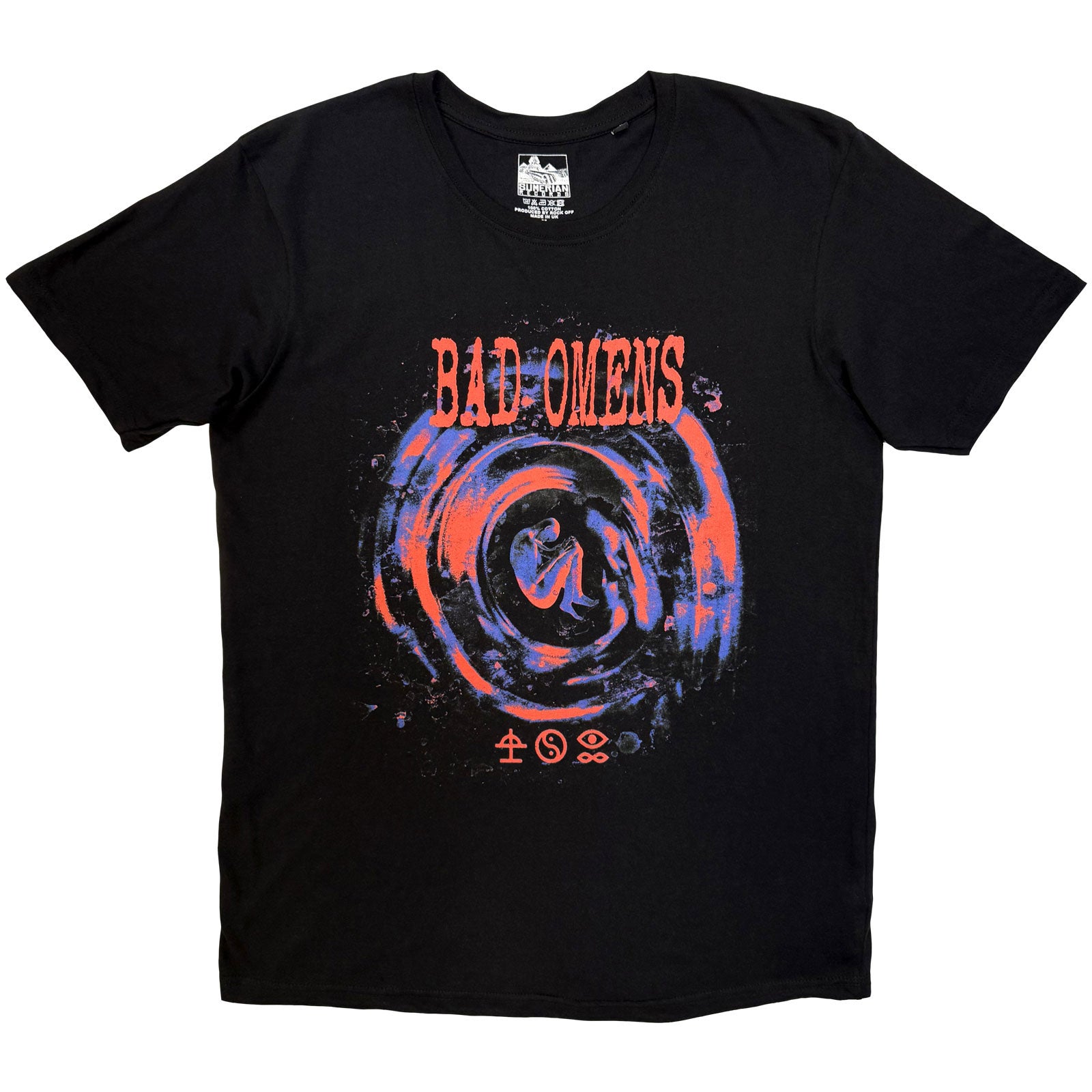 Een foto van een Bad Omens T-Shirt