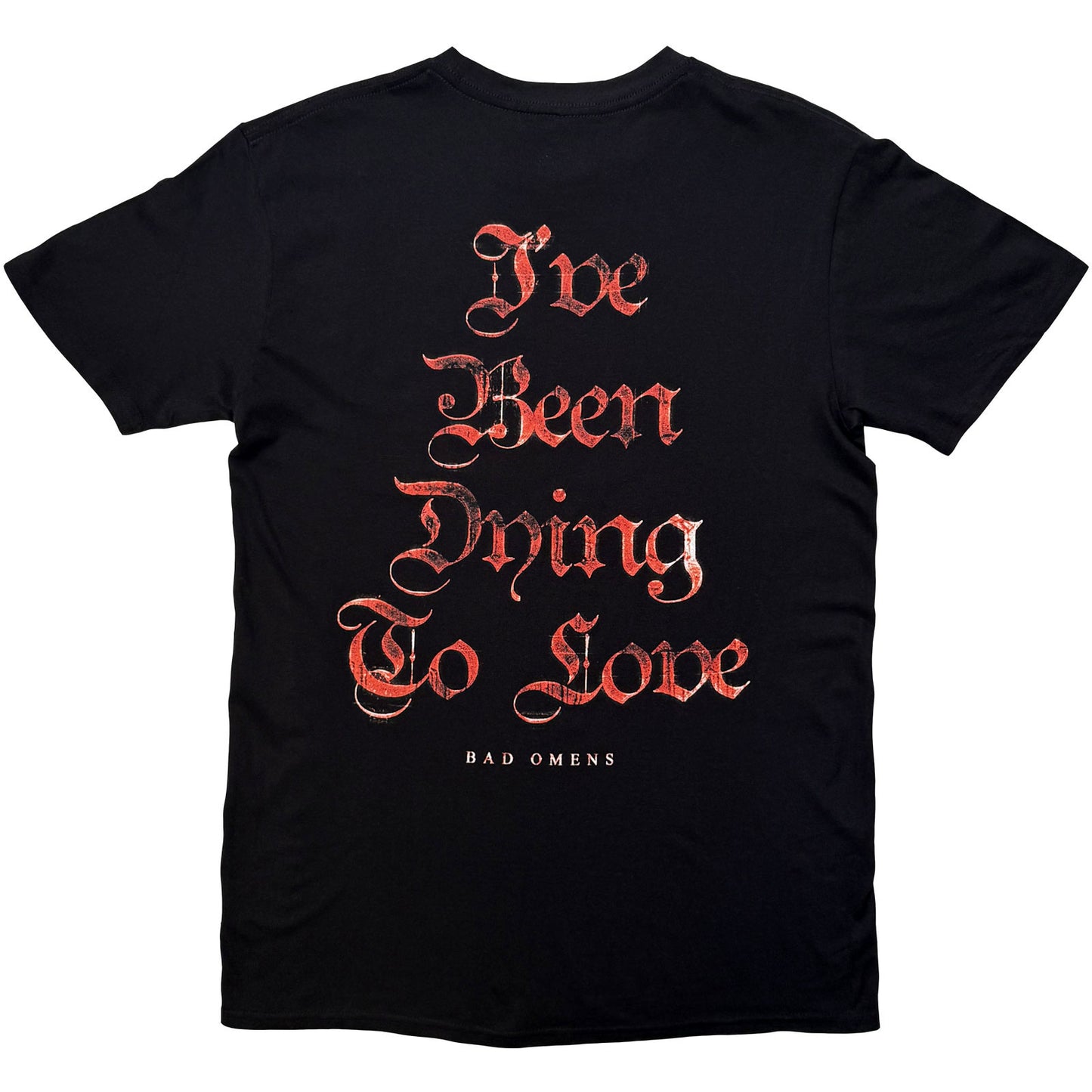 Een foto van een Bad Omens T-Shirt