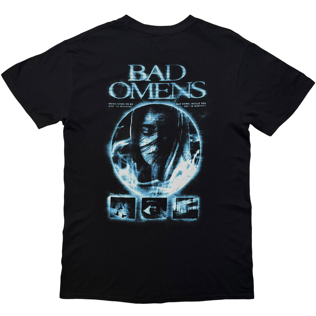 Een foto van een Bad Omens T-Shirt