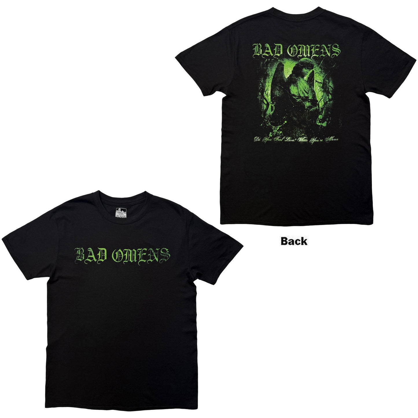 Een foto van een Bad Omens T-Shirt