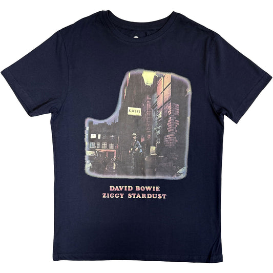 Een foto van een David Bowie T-Shirt