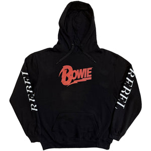 Een foto van een David Bowie Pullover Hoodie