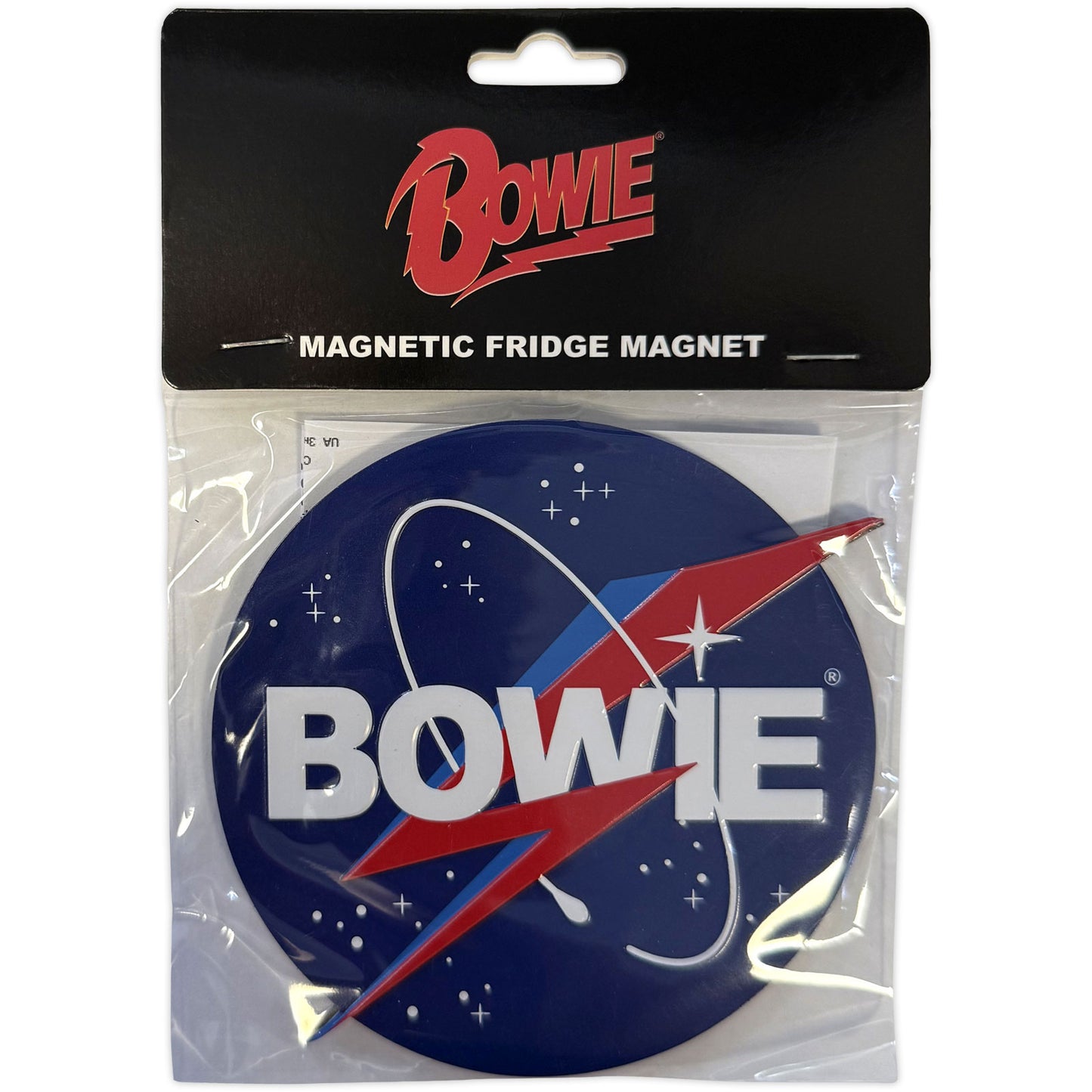 Een foto van een David Bowie Magneet