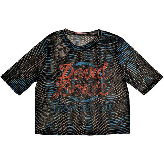 Een foto van een David Bowie T-Shirt