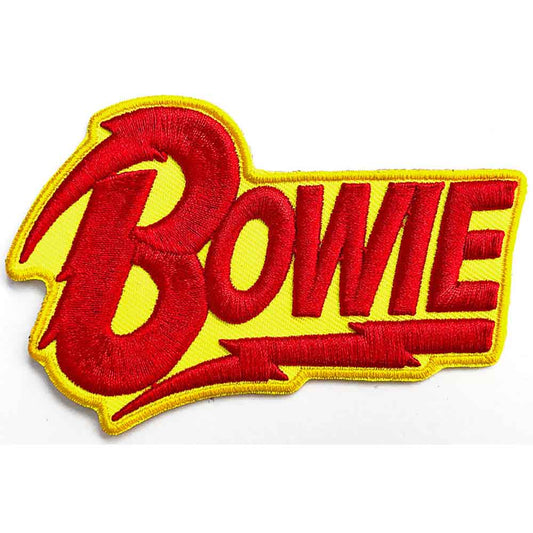Een foto van een David Bowie Patch