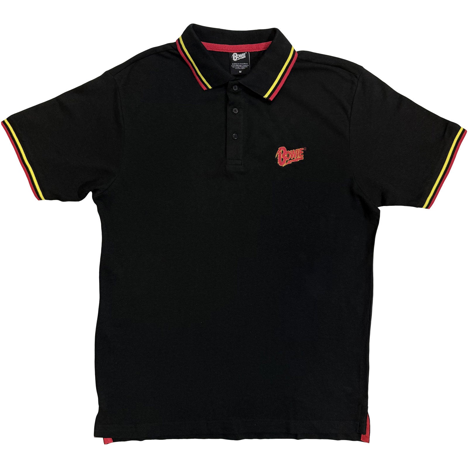 Een foto van een David Bowie Polo Shirt
