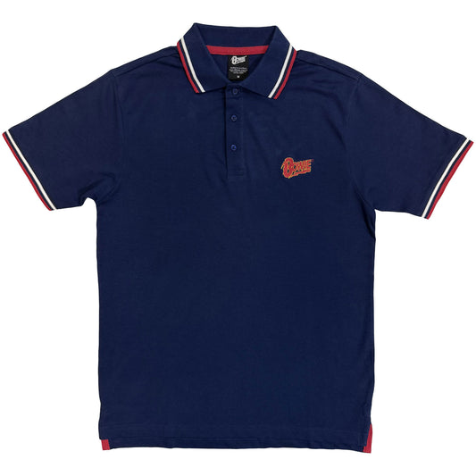 Een foto van een David Bowie Polo Shirt