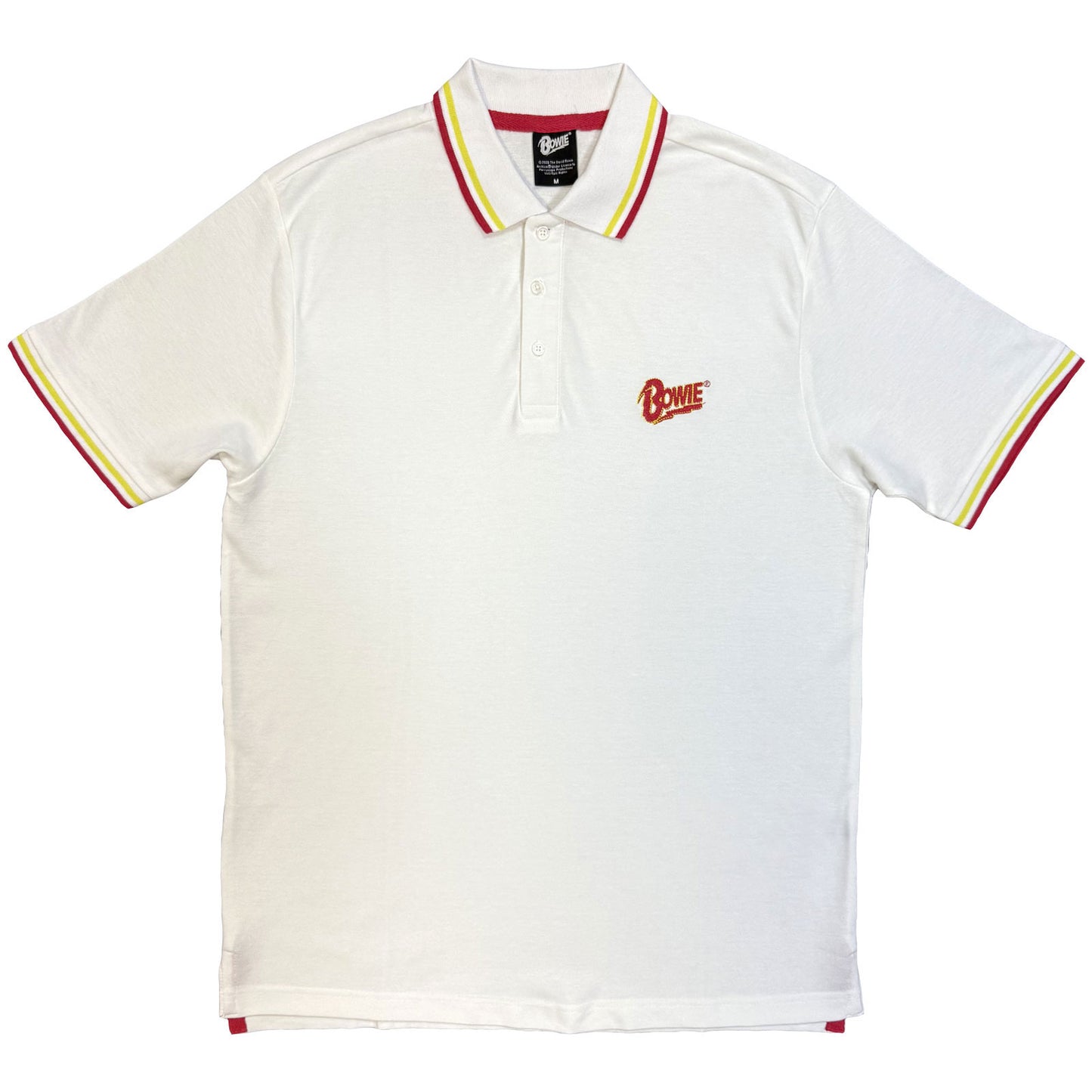 Een foto van een David Bowie Polo Shirt