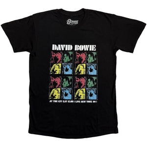 Een foto van een David Bowie T-Shirt