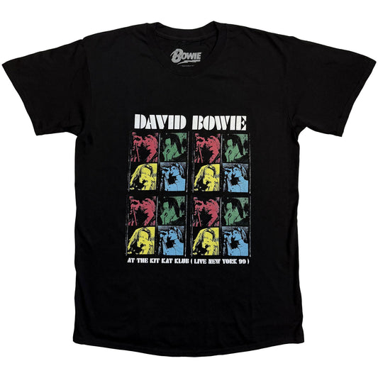 Een foto van een David Bowie T-Shirt