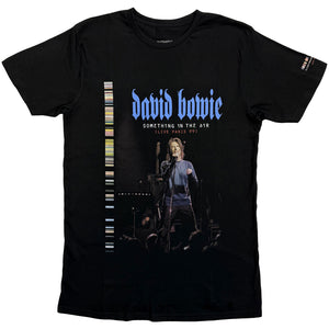 Een foto van een David Bowie T-Shirt