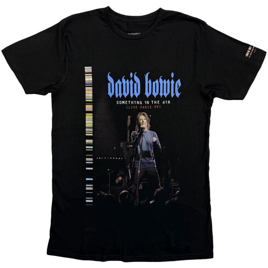 Een foto van een David Bowie T-Shirt
