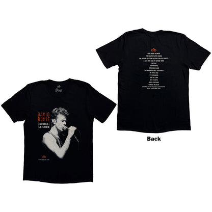 Een foto van een David Bowie T-Shirt