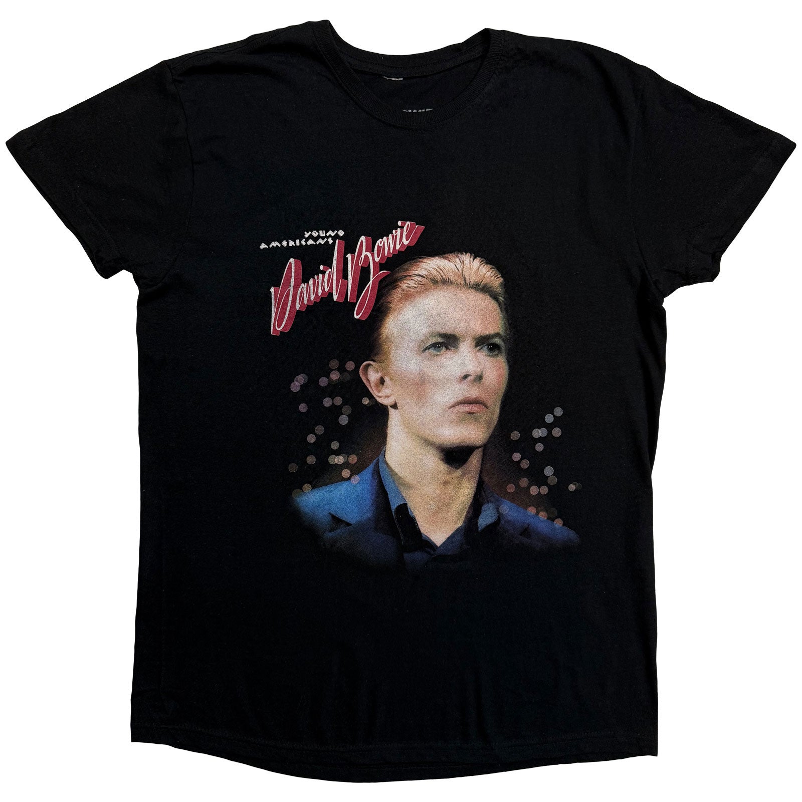 Een foto van een David Bowie T-Shirt