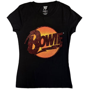 Een foto van een David Bowie T-Shirt