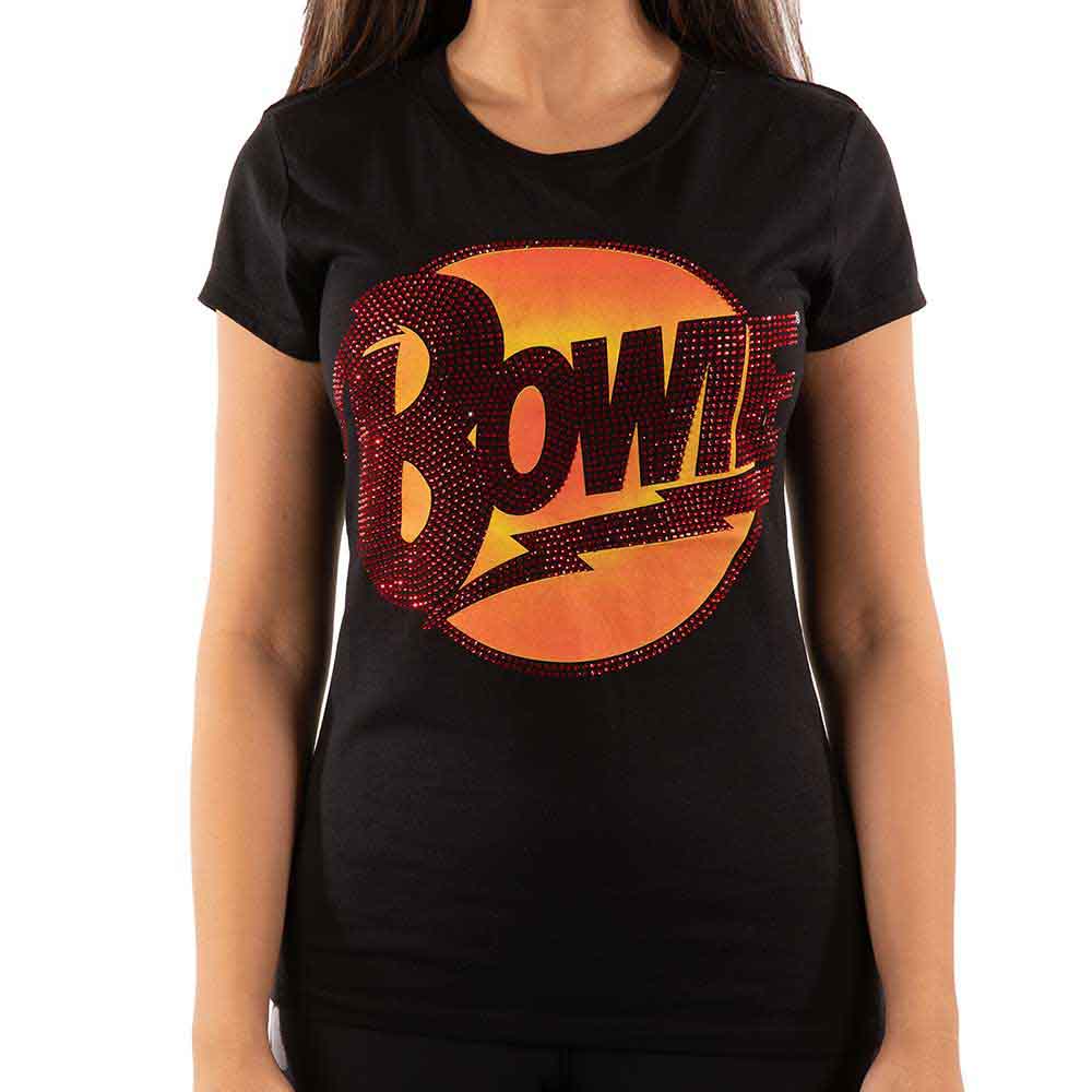 Een foto van een David Bowie T-Shirt