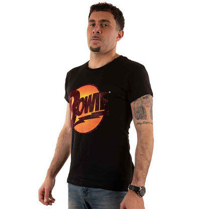 Een foto van een David Bowie T-Shirt