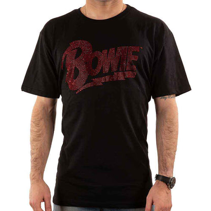Een foto van een David Bowie T-Shirt