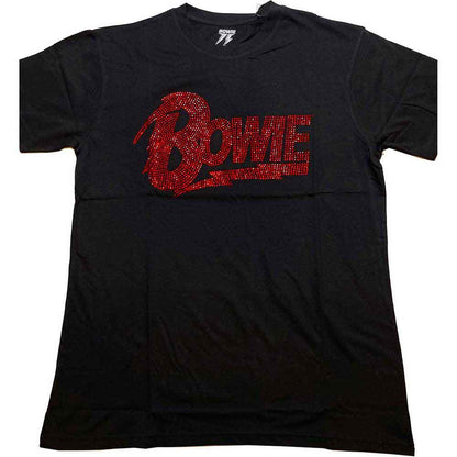 Een foto van een David Bowie T-Shirt