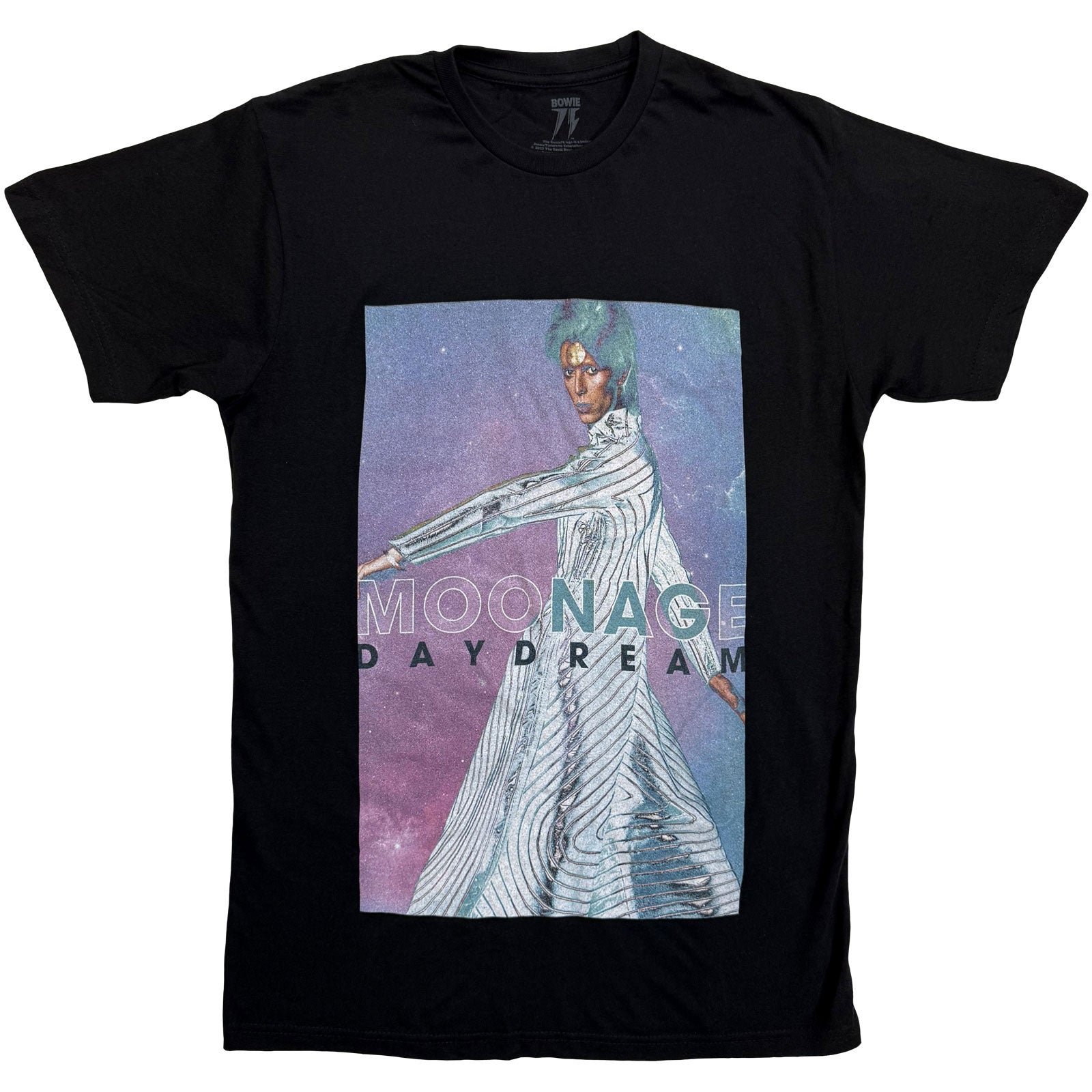 Een foto van een David Bowie T-Shirt