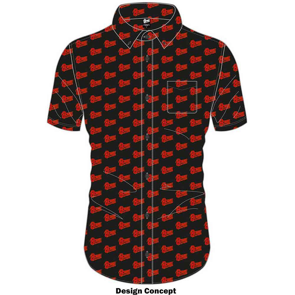 Een foto van een David Bowie Casual Shirt