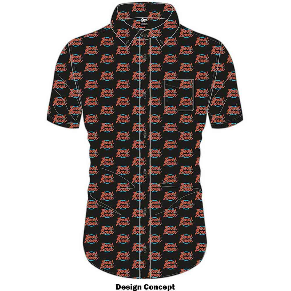 Een foto van een David Bowie Casual Shirt