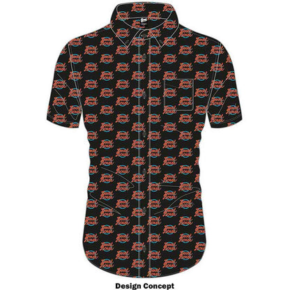 Een foto van een David Bowie Casual Shirt