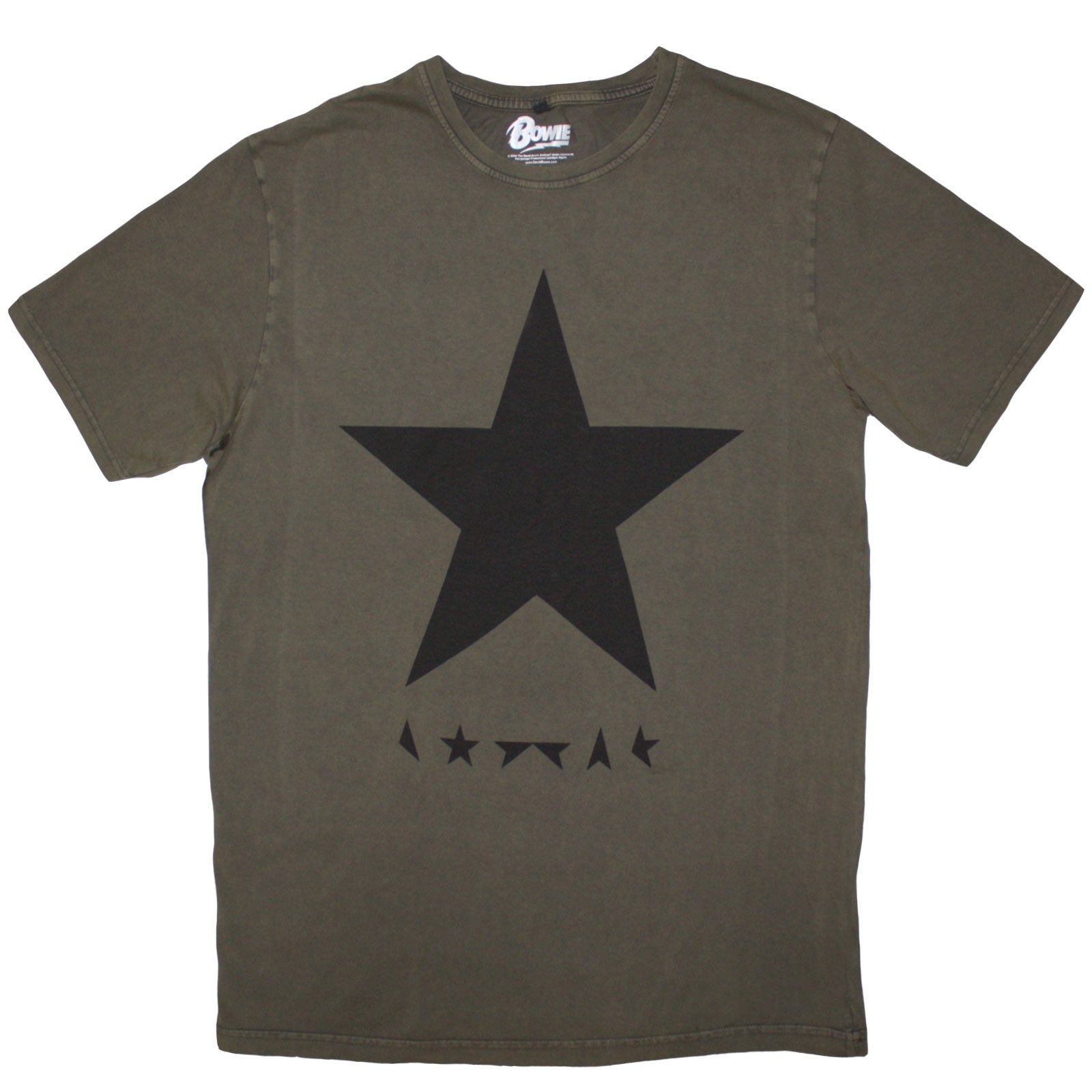 Een foto van een David Bowie T-Shirt