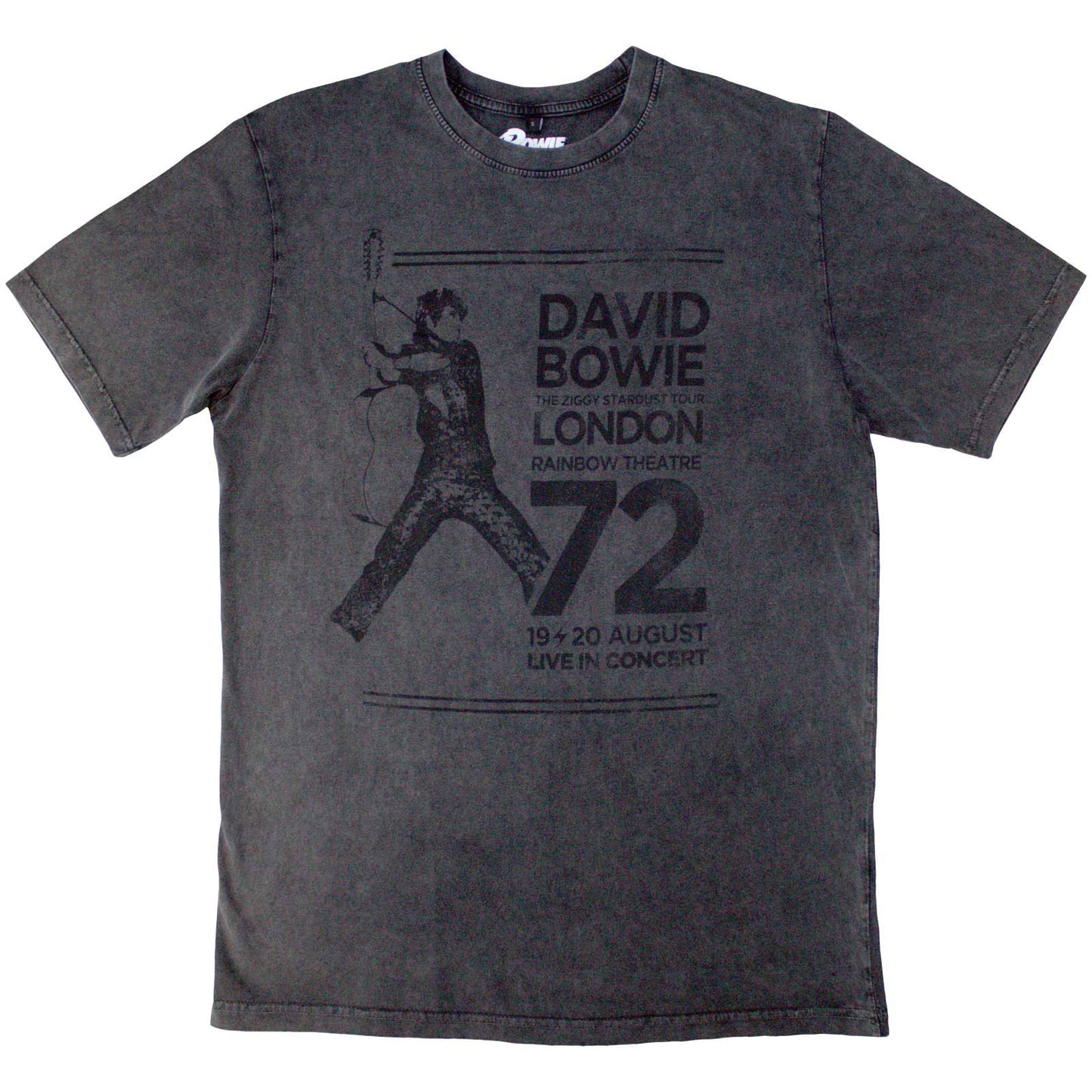 Een foto van een David Bowie T-Shirt