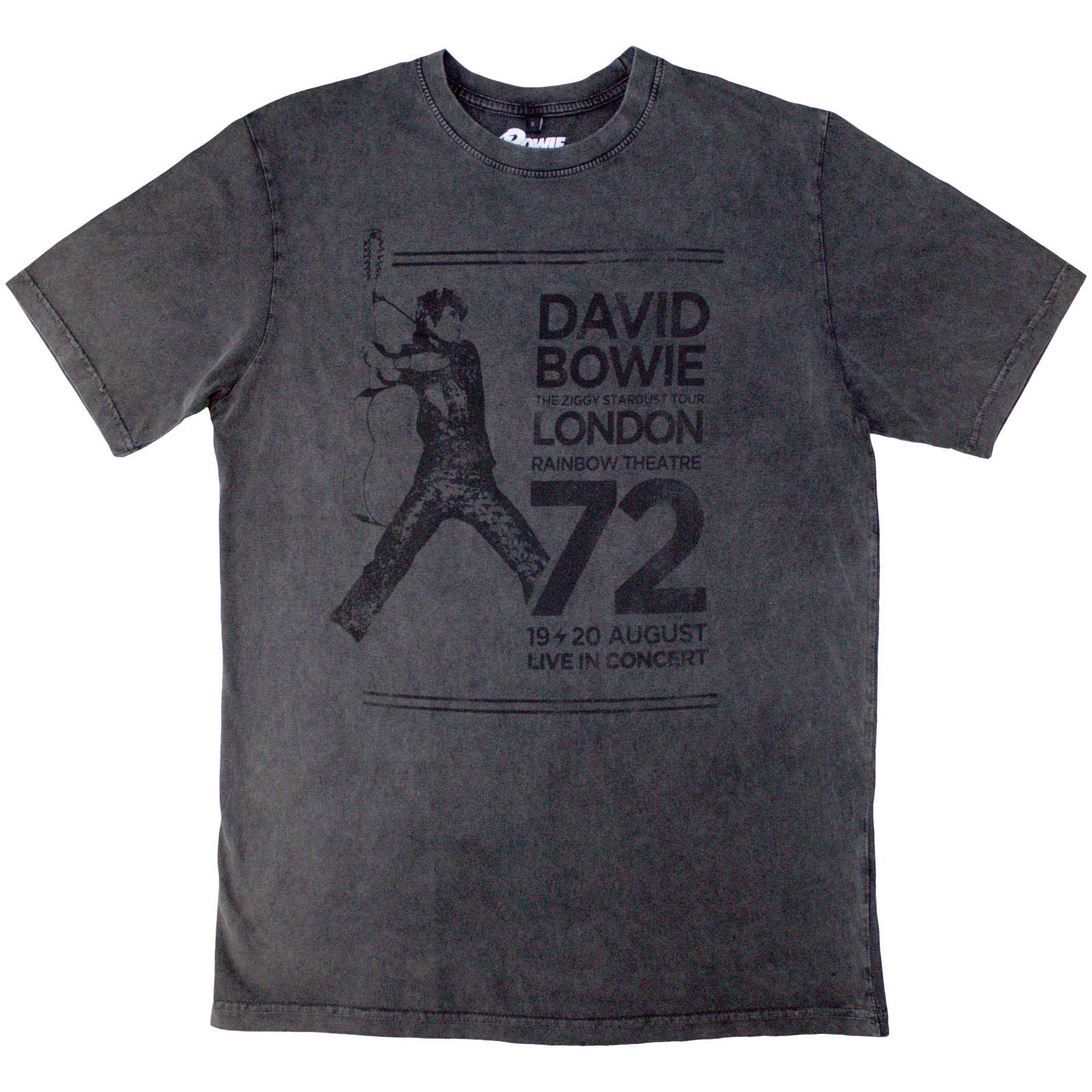 Een foto van een David Bowie T-Shirt