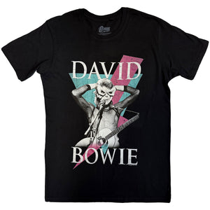 Een foto van een David Bowie T-Shirt
